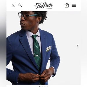 ***NEW*** Tie Bar Cotton Blue blazer